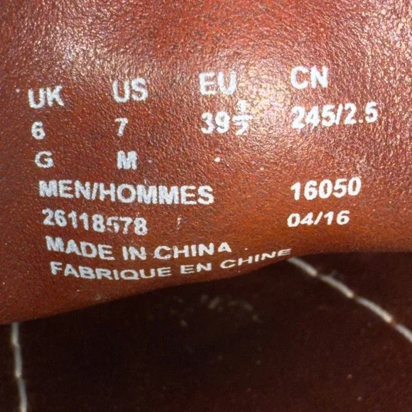 Clarks Originals Wallabee Style Shoes Men 7 Suede Crepe Sole Moc Toe Rust Brown - Picture 2 of 9